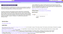 Desktop Screenshot of human-nature.com